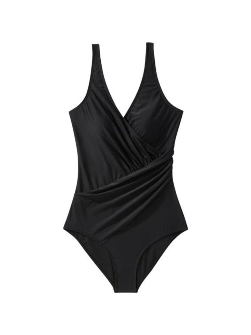 Women's One Piece Swimsuits Tummy Control Ruched Criss Cross Bathing Suits - Picture 6 of 8